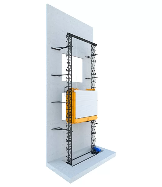 Двухмачтовый подъемник 1000 кг, 24 м Фото в Челябинске